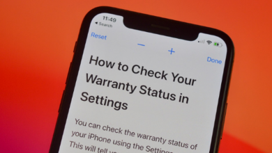 صورة كيفية تغيير حجم النص في موقع ويب في متصفح Chrome لأجهزة Iphone و iPad