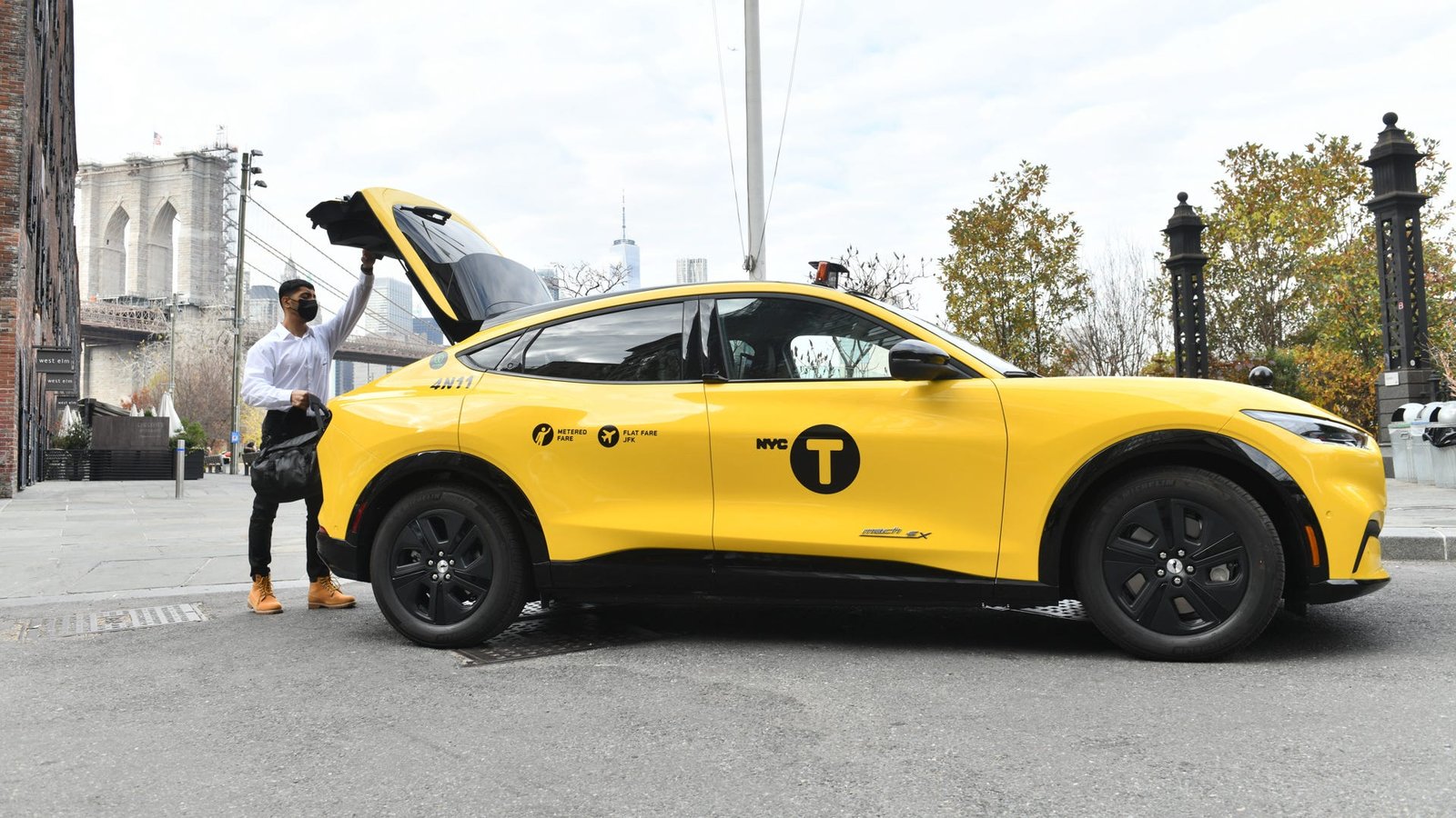 ننسى Uber: يمكنك الاتصال بسيارة أجرة Mustang Mach-E في نيويورك | اخبار مصر مباشر ننسى Uber: يمكنك الاتصال بسيارة أجرة Mustang Mach-E في نيويورك